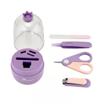 Momini Baby Nail Care Kit Lilac Purple
