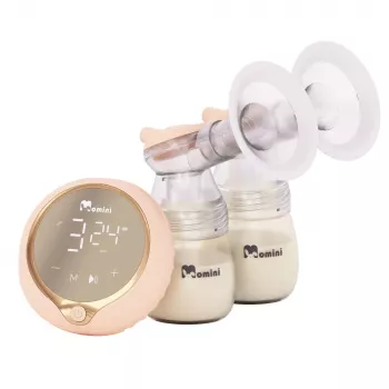 Momini Dual Wireless Electronic Breast Pump MilkySilky