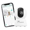 Momini KidLook Baby Monitor - 3,2 inch Color LCD, Night Vision, Two-Way Talk, 8 Lullabies, Temperature Monitoring