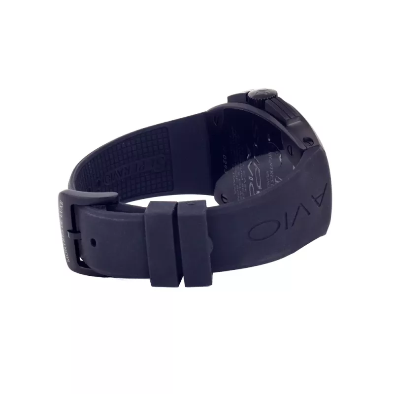 Montres de Luxe Vyrų automatinis laikrodis 09SA-BK-1002 48 mm juodas ciferblatas odinė apyrankė