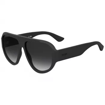 MOSCHINO MAN MOS183-S-003 Akiniai Juodas Acetato Rėmas Pilki Lęšiai 61mm