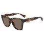 MOSCHINO moteriški katininiai akiniai nuo saulės MOS131S086F47 Havana Brown 54mm
