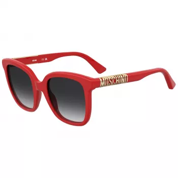 MOSCHINO Moteriški Akiniai nuo Saulės MOS178-S-C9A Drugelio Formos Havana 52mm