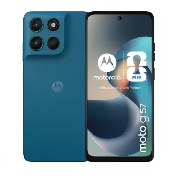 Motorola Moto G57 5G 8GB RAM 256GB atminties, 6,72 inch ekranas, 5200 mAh baterija, mėtų žalia