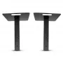 Mount DJ Booth Towers BK for Table Corner Addon – Juodas kampinis laikiklis DJ stendų stulpams