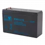 MPL Power Elektro MWH 5-12L UPS akumuliatorius, švino-rūgšties, VRLA AGM, nereikalaujantis priežiūros, 12V 6Ah, juodas