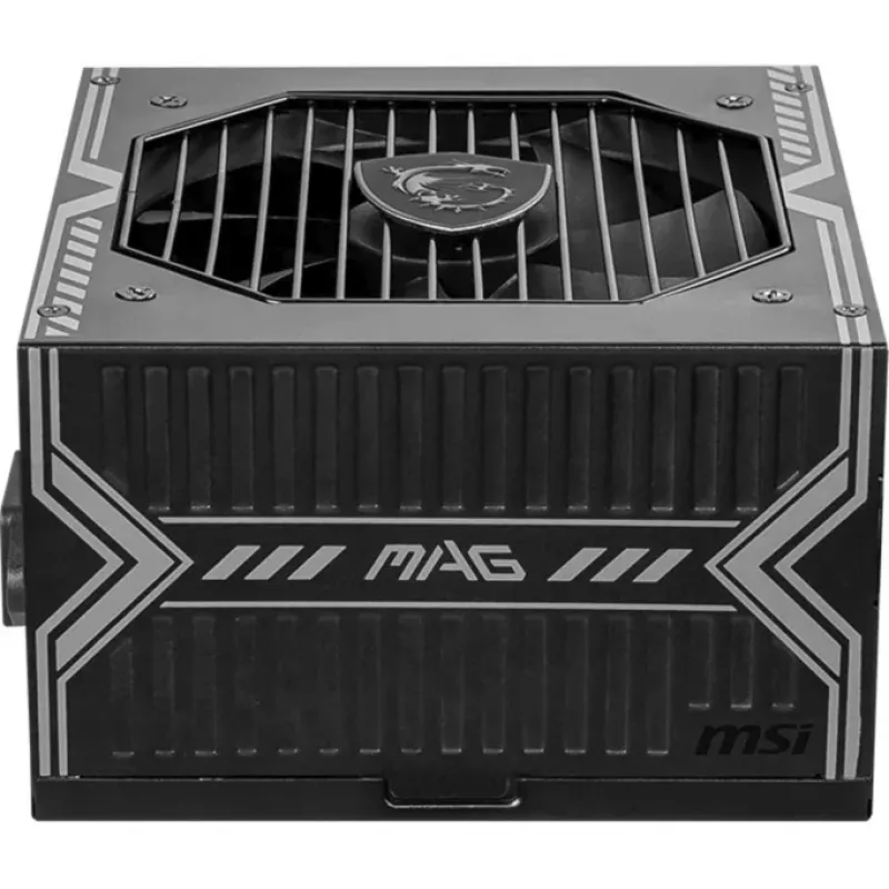 MSI MAG A750BN PCIE5 III 750W Maitinimo blokas, 80 PLUS Bronze, Nemušamas, Juodas