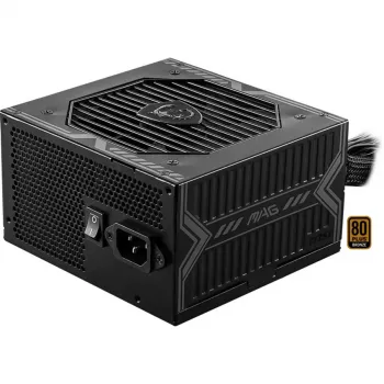 MSI MAG A750BN PCIE5 III 750W Maitinimo blokas, 80 PLUS Bronze, Nemušamas, Juodas