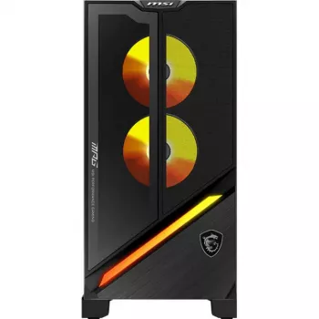 MSI MPG Infinite Z3 9NVPR7-883AT Stacionarus kompiuteris žaidimams – Intel Core i7-13700F, RTX 4070, 32GB DDR5, 1TB NVMe SSD + 2TB HDD, Windows 11 Home, juodas/skaidrus