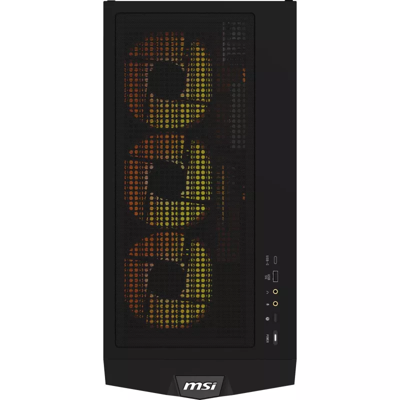 MSI MPG Infinite Z3 X3D žaidimų stalinis kompiuteris, AMD Ryzen 7 7800X3D, 32GB DDR5, 1TB NVMe SSD, NVIDIA GeForce RTX 4070 Ti, Windows 11 Home, juodas