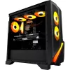 MSI MPG Infinite Z3 X3D žaidimų stalinis kompiuteris, AMD Ryzen 7 7800X3D, 32GB DDR5, 1TB NVMe SSD, NVIDIA GeForce RTX 4070 Ti, Windows 11 Home, juodas