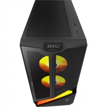 MSI MPG Infinite Z3 X3D žaidimų stalinis kompiuteris, AMD Ryzen 7 7800X3D, 32GB DDR5, 1TB NVMe SSD, NVIDIA GeForce RTX 4070 Ti, Windows 11 Home, juodas