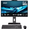 MSI PRO AP242P 14M-1096XEU 23,8 colio All-in-One kompiuteris - Intel Core i7-14700, 16GB RAM, 1TB SSD, Wi-Fi 6E, be OS, juodas