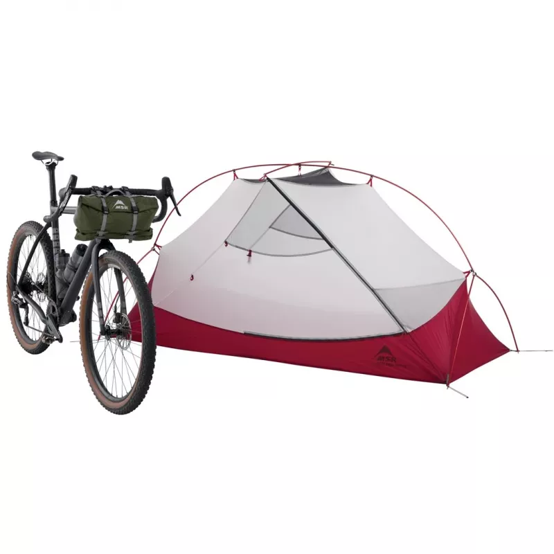 MSR Hubba Hubba Bikepack 1 asmens palapinė žalia