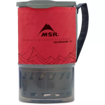 MSR WindBurner Stove 1L Red