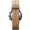 MVMT Women's Watch D-MV01-WT (42mm) - White Dial, White Leather Strap
