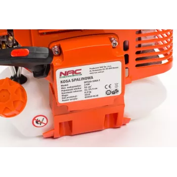 NAC BP520-30KA-T žoliapjovė su pjovimo galvute 52cc 2.7Nm antivibracinė sistema