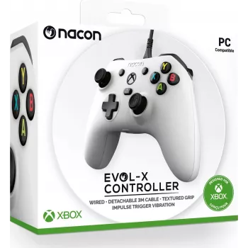 NACON EVOL-X laidinis valdiklis, skirtas Xbox Series X|S, Xbox One, PC – baltas