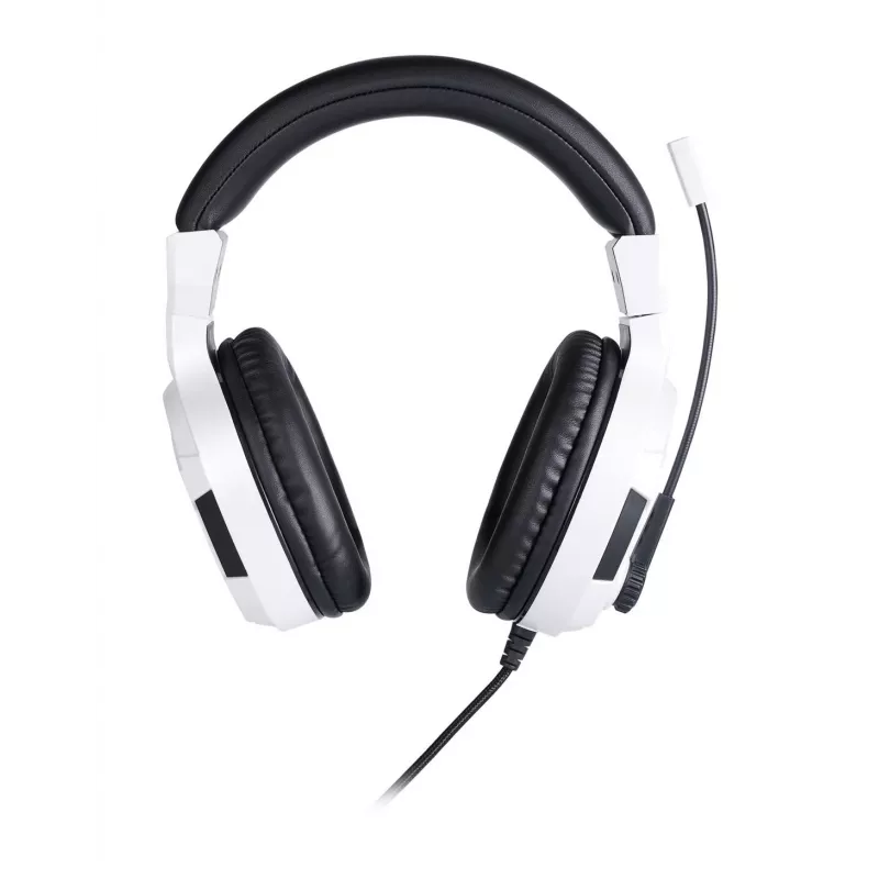 NACON PS4 Gaming Headset V3 baltas - laidinės ausinės su mikrofonu, skirtos PlayStation 4, PC, mobiliesiems