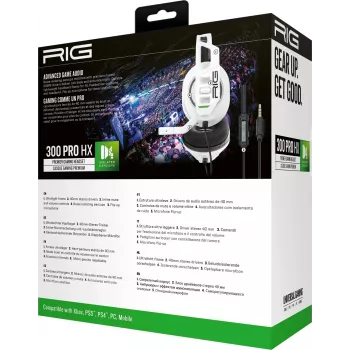 NACON RIG 300HX Gaming Headset, baltas, skirtas Xbox