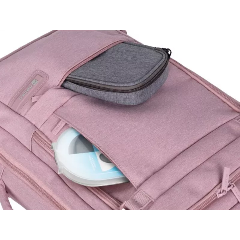 Natec Camel Lite 15,6 inch nešiojamojo kompiuterio kuprinė 19L rožinė