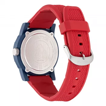 Nautica Atlantic Men's Quartz Analog Watch NAPATF204 Blue Dial Blue Silicone Strap 42,5mm