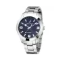NAUTICA NAPPBF201 Vyriškas Kvarcinis Analoginis Laikrodis su Mėlynu Ciferblatu ir Mėlynu Silikoniniu Dirželiu, 42mm