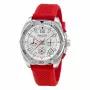 Nautica vyriškas Pacific Beach chronografas su mėlynu ciferblatu ir silikoniniu dirželiu NAPTCF205