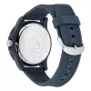 Nautica vyriškas kvarcinis chronografinis laikrodis NAPFWS302 45 mm mėlynu ciferblatu ir silikonine apyranke