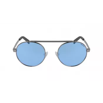 Nautica N4643SP-035 vyriški poliarizuoti akiniai nuo saulės – juodas rėmelis, pilki lęšiai, 51 mm