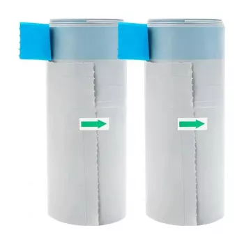 Neakasa M1/M1 Lite šiukšlių maišeliai kraiko dėžei – 60 vnt., 3 rulonai, juodi, nepralaidūs HDPE