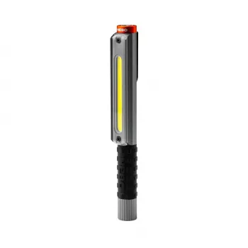 NEBO Lil Larry 500 Flex įkraunamas 500 liumenų COB LED žibintuvėlis su magnetiniu pagrindu, USB-C, IPX4