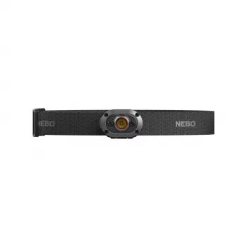 NEBO Mycro 400 Lumen įkraunamas LED žibintuvėlis su segtuku ir magnetiniu pagrindu, juodas