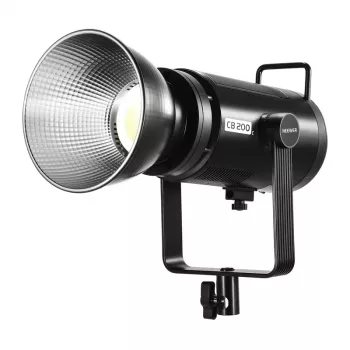 Neewer CB200C 200W RGB LED vaizdo šviesa, 2500K-10000K, CRI/TLCI ≥97, Bowens laikiklis, programėlės ir DMX valdymas