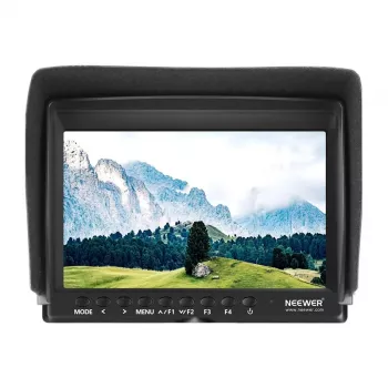 NEEWER F100 lauko monitorius + USB įkroviklis + baterijos rinkinys