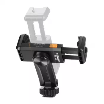 NEEWER SP-10 Tripod Phone Holder su 1/4 inch sriegiu