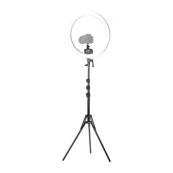 „NEEWER SRP18C“ 17 cm selfių rinkinys su apvalia LED šviesa telefonui