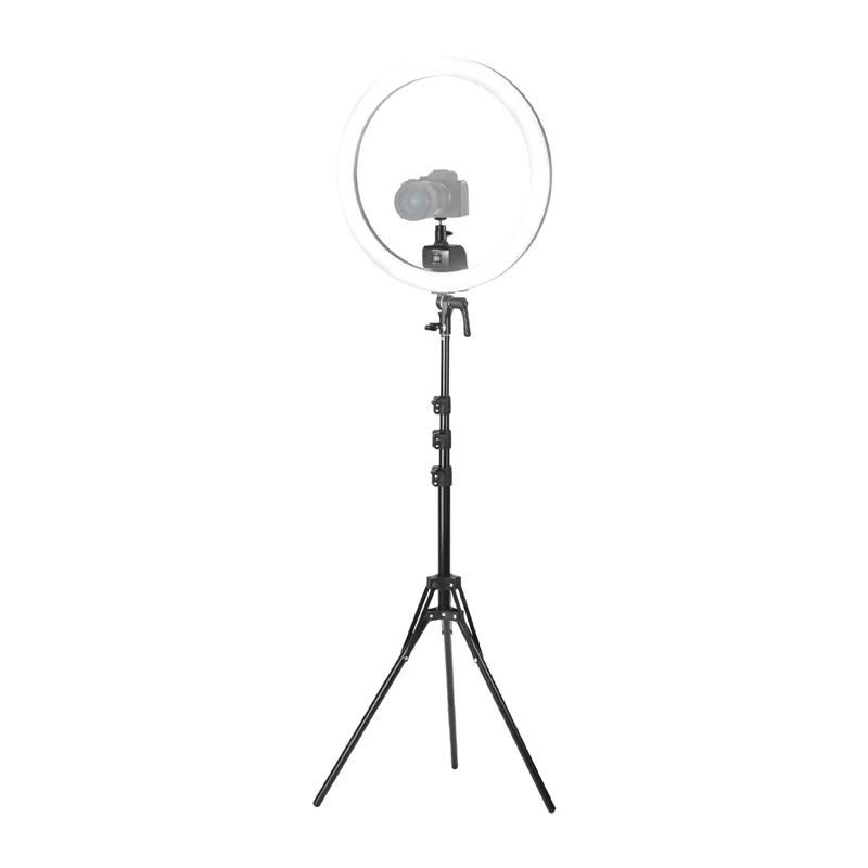 „NEEWER SRP18C“ 17 cm selfių rinkinys su apvalia LED šviesa telefonui