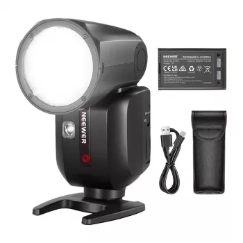 Neewer Z2-C TTL Round Head Flash Speedlite, skirta Canon