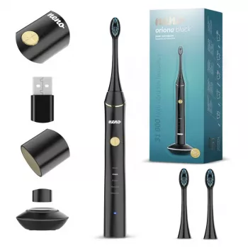 Neno Oriona Black Sonic Toothbrush suaugusiems