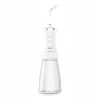 NENO Pulsar White nešiojamas dantų irigatorius su 300 ml talpa, 3 slėgio režimais, USB-C įkrovimu, IPX7, 4 antgaliais