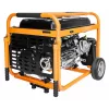 NEO TOOLS 04-732 Trifazis benzolinis generatorius 7,5 kW su AVR, elektriniu užvedimu, ratais