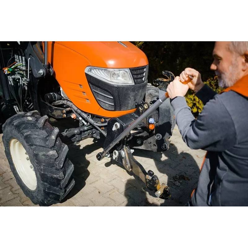 NEO TOOLS 08-839 1/2 colio reketinis dinamometrinis raktas 42-210 Nm su dviguba skale ir dėklu