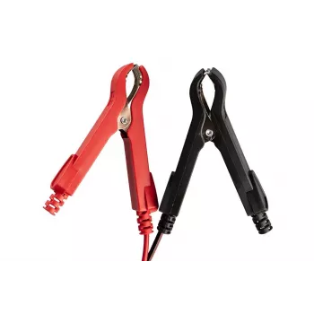 NEO Tools 11-892-1 Automobilio akumuliatoriaus įkroviklio krokodilo gnybtai, 15 A, 12 V/24 V, pora