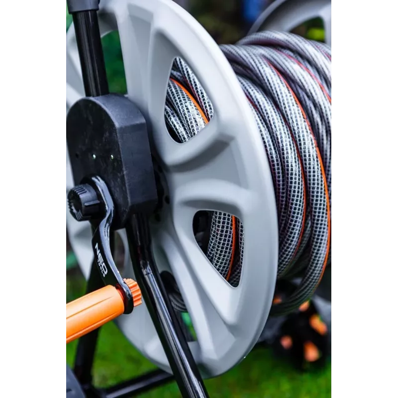 NEO Tools 15-842 Sodo žarna 1/2 inch 50 m, 3 sluoksnių PVC, armuota, žalia | Kur.lt