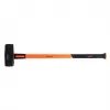 NEO TOOLS 25-162 plaktukas su atlenktu nageliu, stiklo pluošto kotu, 600 g galvute, magnetiniu vinių laikikliu, antivibracine sistema, TÜV sertifikuotas, juodos/oranžinės spalvos