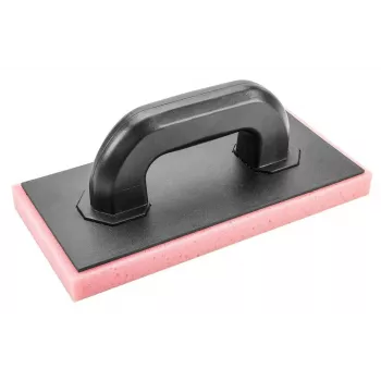 NEO Tools 50-254 Glaistymo ir klijų mentelė su ergonomiška rankena, 280 x 130 mm guminiu pagrindu, juoda/oranžinė