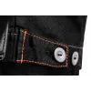 NEO TOOLS 81-218-XL darbo striukė su atsegamu gobtuvu, atspari vandeniui, 4 kišenės, pilka/juoda/oranžinė, XL dydis