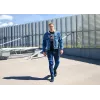 NEO Tools 81-228-M apsauginės kelnės su CORDURA® kelių sutvirtinimu, 10 kišenių, pilkos/juodos, M dydis
