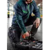 NEO TOOLS 81-229-S apsauginės kelnės su kelių apsaugų kišenėmis, pilka/juoda, S dydis